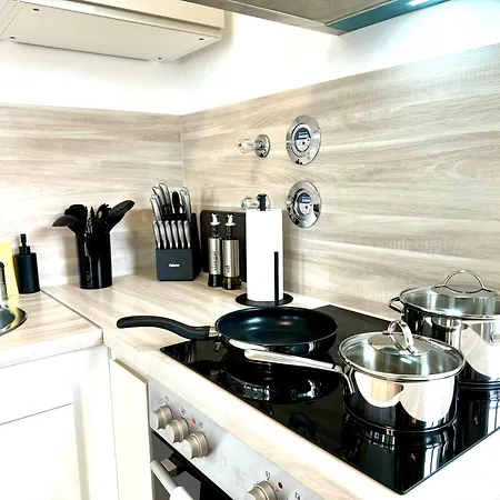 Apartment E&k Living - - Design - Kitchen - Free Parking